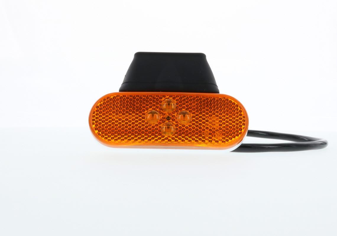 Side marker lamp LED 24V amber 